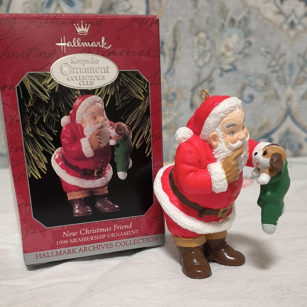 Hallmark New Christmas Friend Ornament